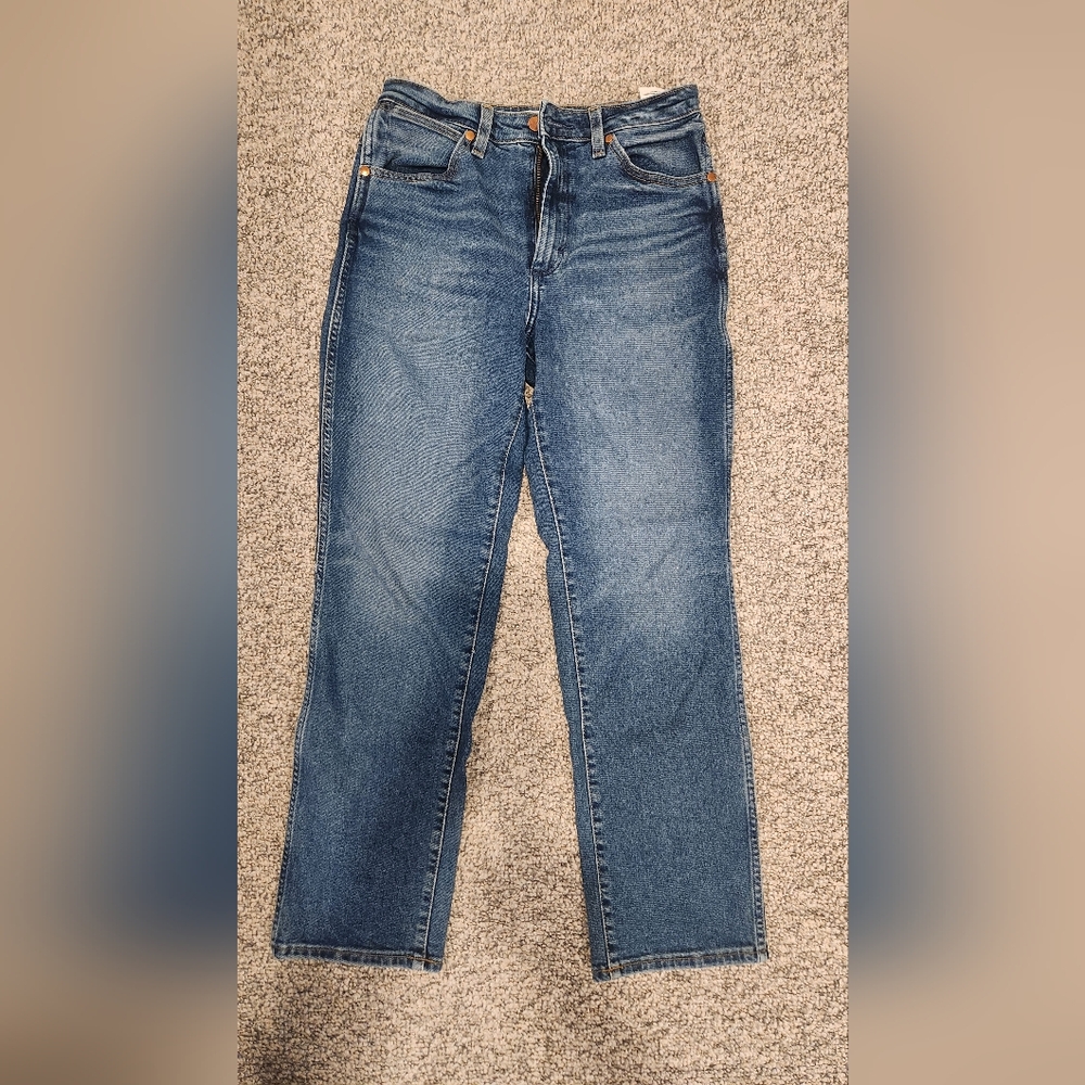 Wrangler Wild West High Rise Straight Leg 26
